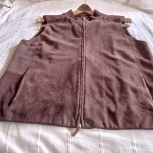 Doncaster brown suede Med. Outer shell coat
